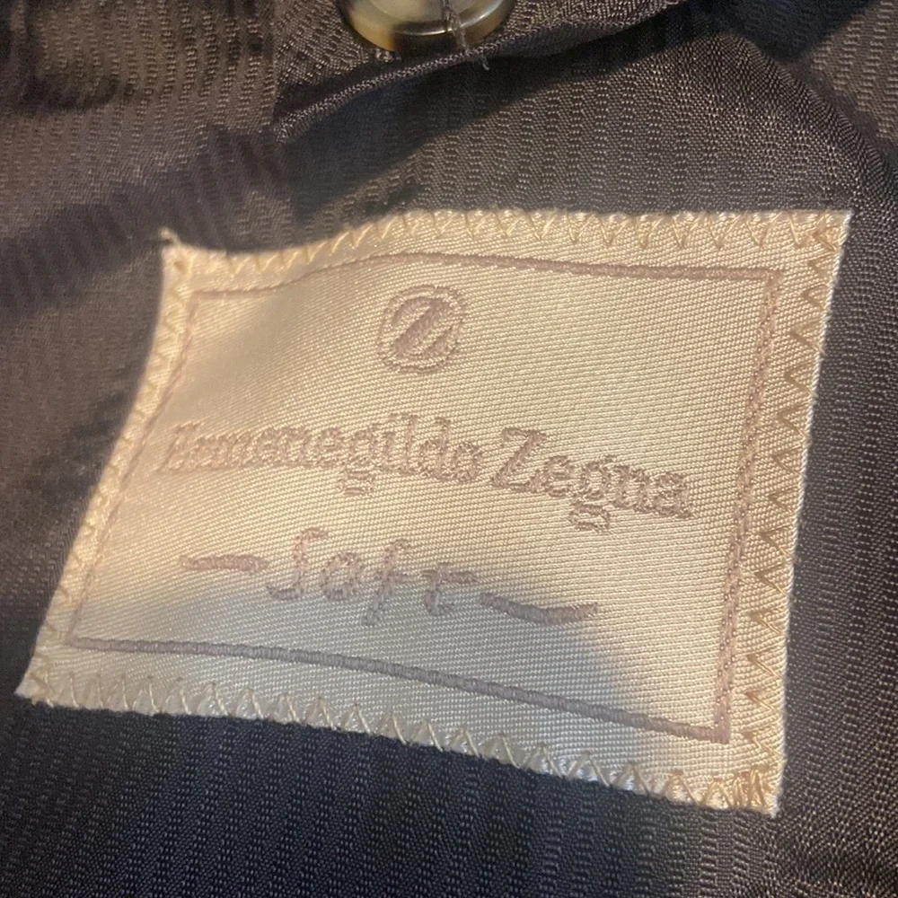 Ermenegildo Zegna Two Button Wool Blazer